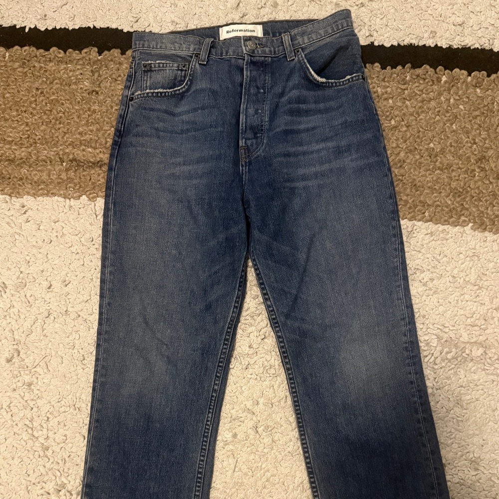 Reformation Cynthia High Relaxed Jean